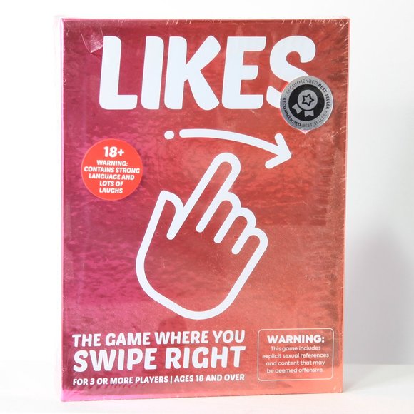 Likes - The Game Where You Swipe Right - Hilariously Fun 18+ 3 Players or More! - Picture 1 of 5